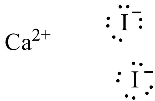 Hydrogen And Iodine Electron Dot Diagram