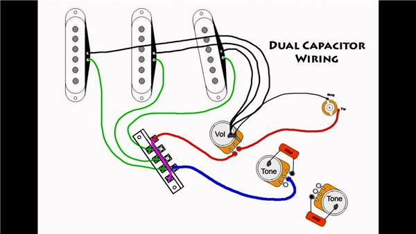 Stratocaster Wiring Schematic