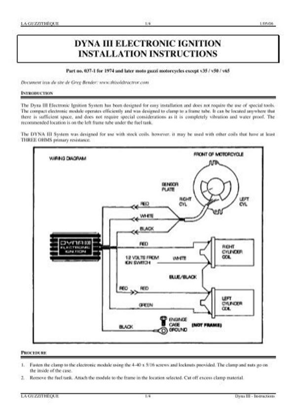 Dyna S Ignition Wiring Schematic