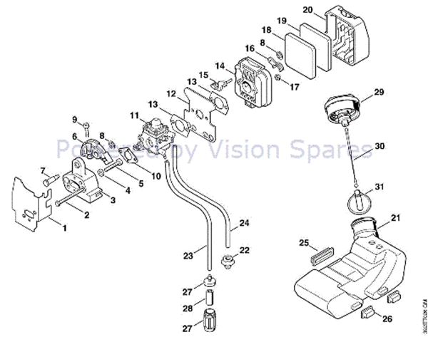 Stihl Fs Pro Parts Diagram