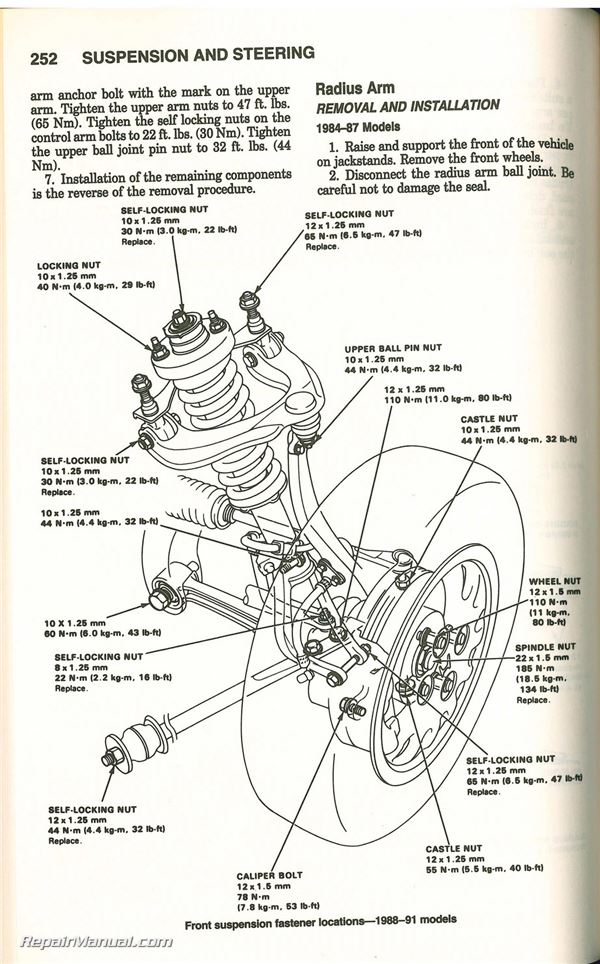 Honda Civic Suspension Diagram