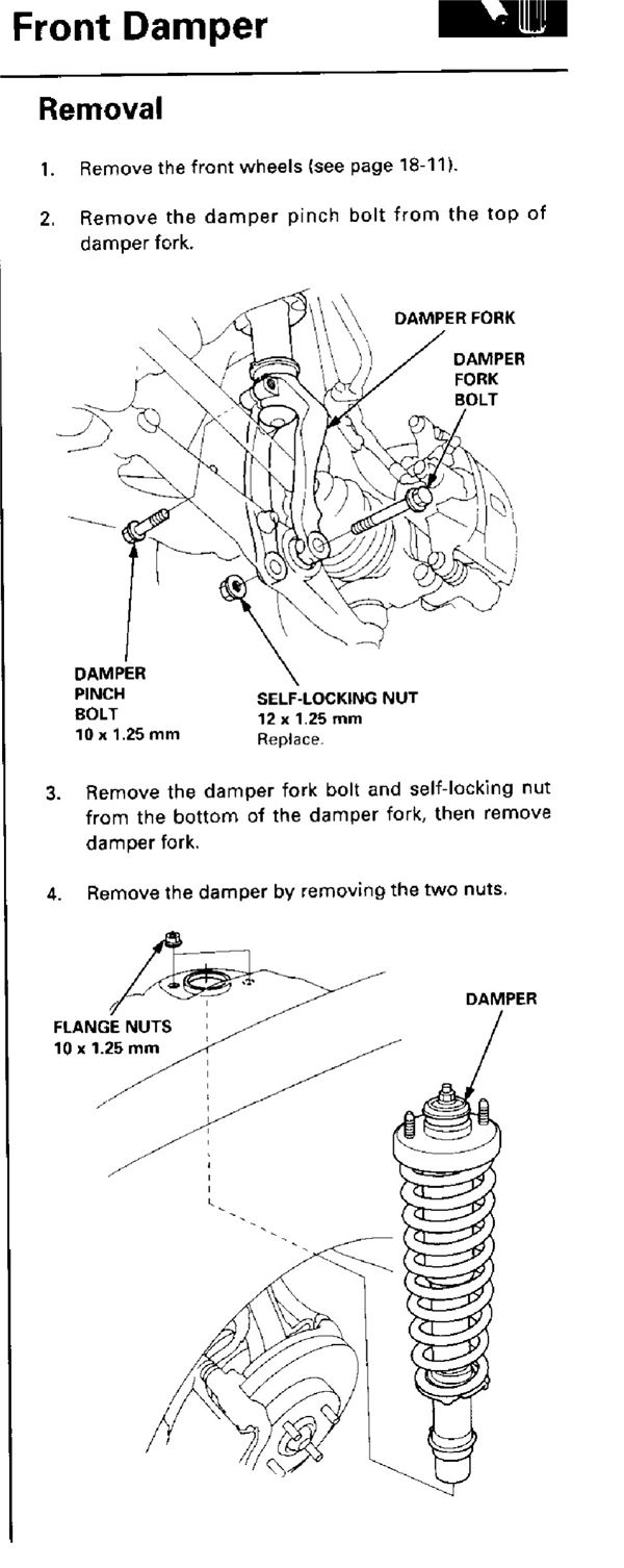 Honda Civic Suspension Diagram