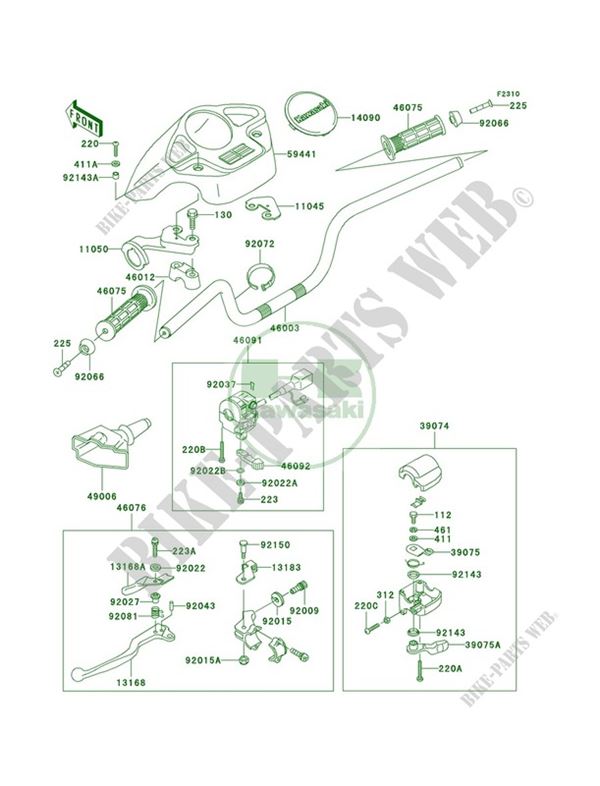 Kawasaki Prairie 300 Fuel Line Diagram