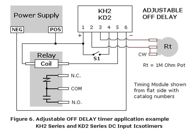 Off Delay Timer Wiring Diagram