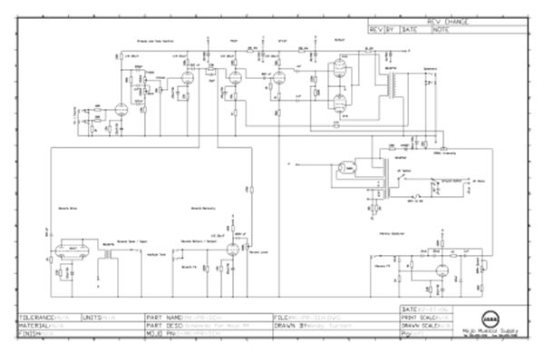 Fender Custom Princeton Reverb Schematic