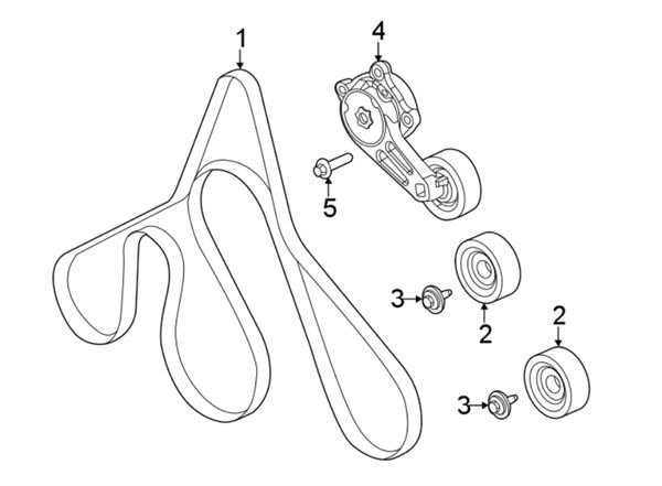 Ford F Serpentine Belt Diagram