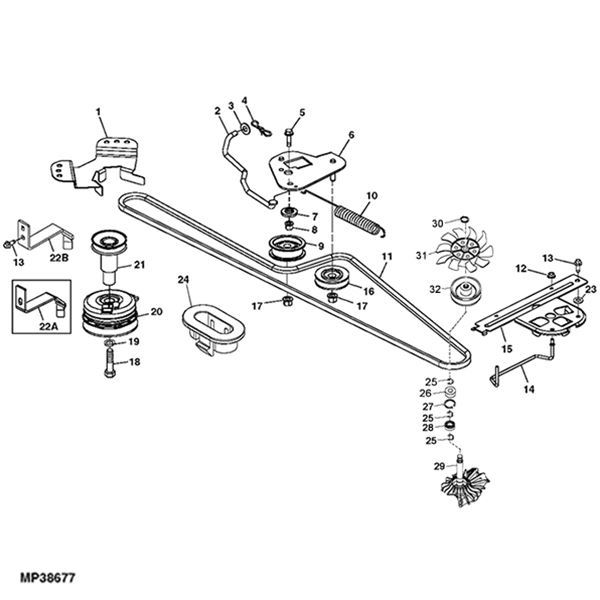 L John Deere Parts Diagram