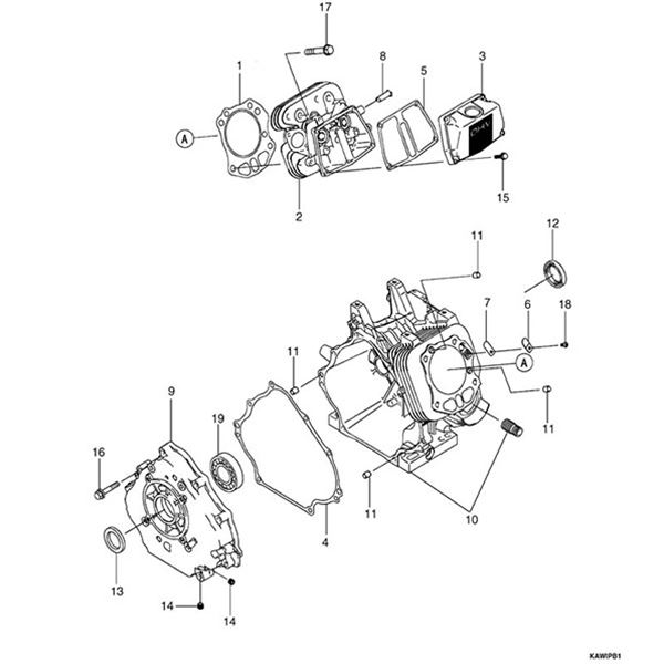 Kawasaki Engine Parts Diagrams