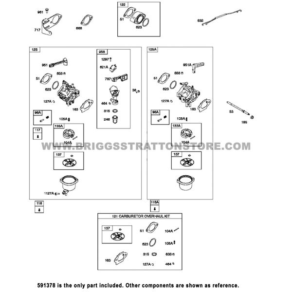 10 Hp Briggs And Stratton Carburetor Linkage Diagram