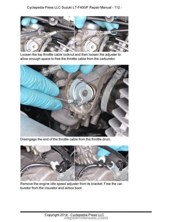 Suzuki Eiger Carb Diagram