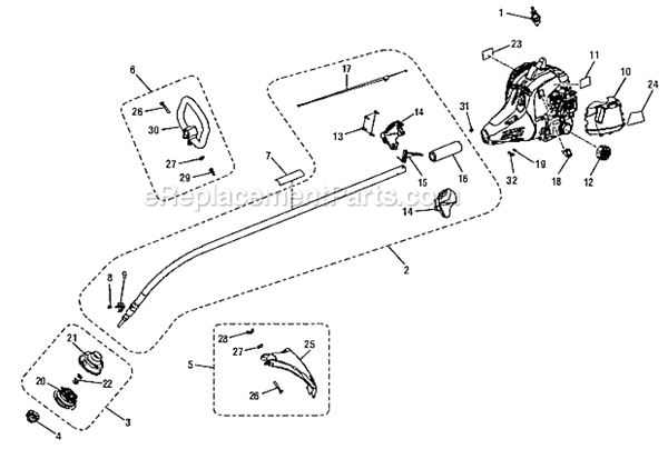 Homelite Weed Wacker Parts Diagram