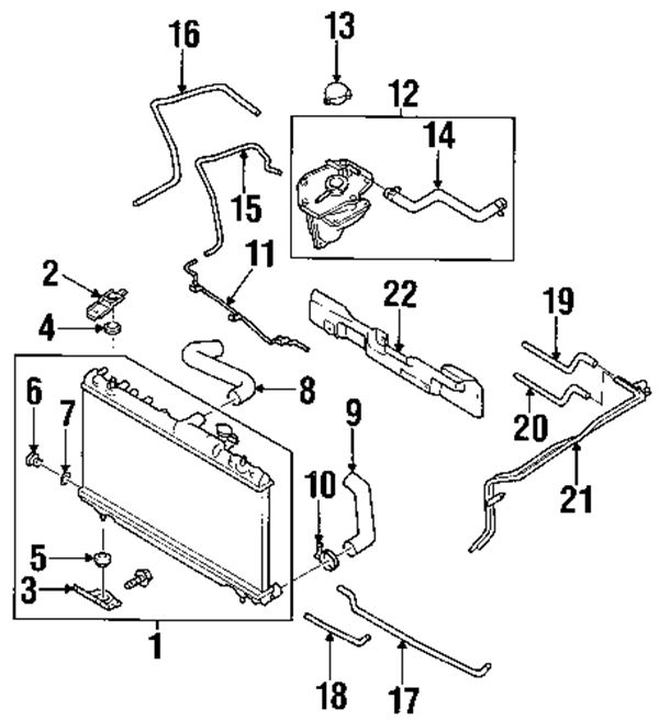 Subaru Coolant Flow Diagram