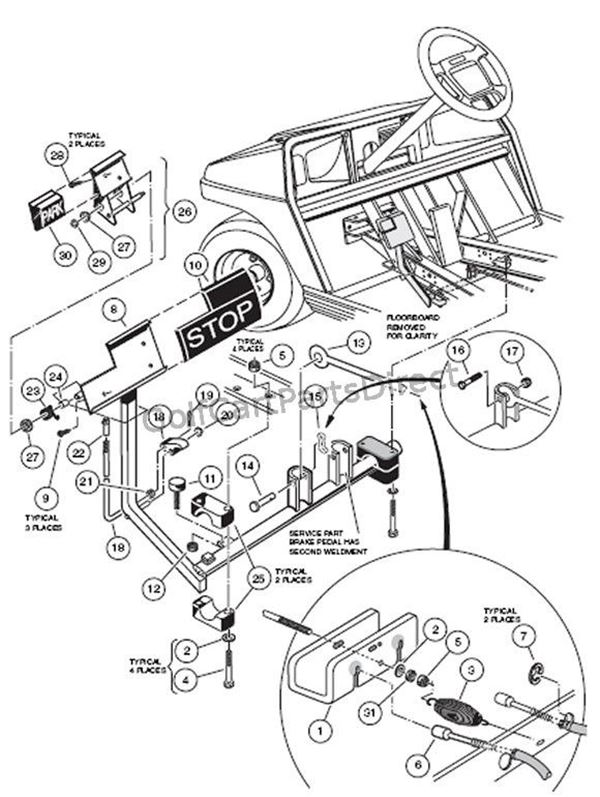 Club Car Onward Parts Diagram