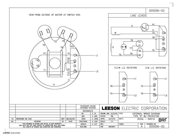 Baldor Motor Wiring Diagrams