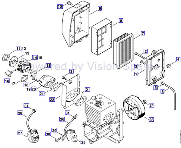 Stihl Br Parts Diagram