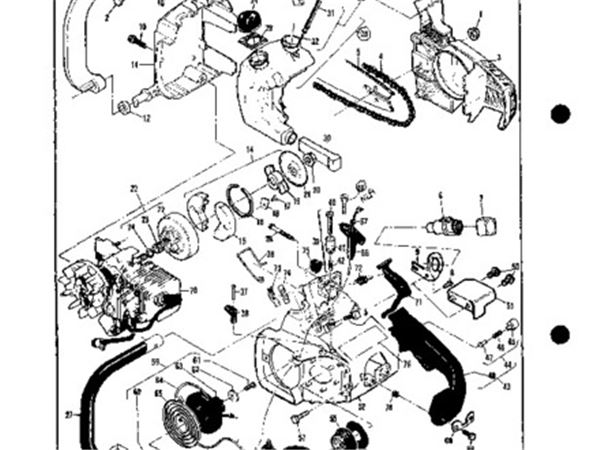 Greenworks Chainsaw Parts Diagram