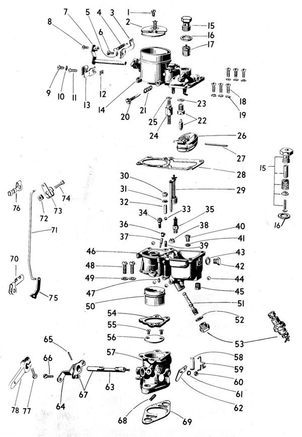 Honda Gx Carburetor Parts Diagram