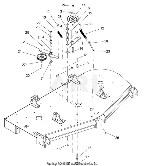 Drive Belt Kubota Z122r Belt Diagram