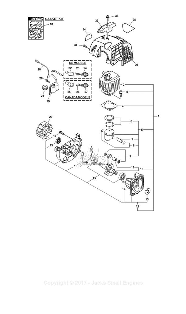 Echo Ppt Parts Diagram