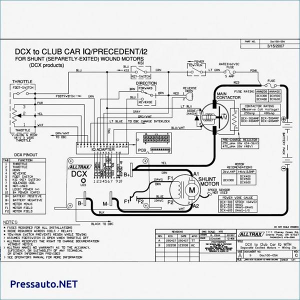 Ez Go Electric Golf Cart Wiring Diagram