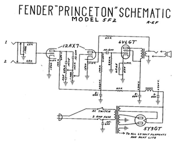 Fender Princeton Solid State Schematic