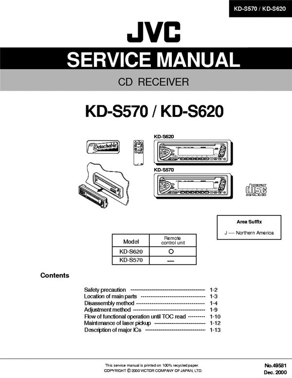 Jvc Kd R540 Wiring Diagram