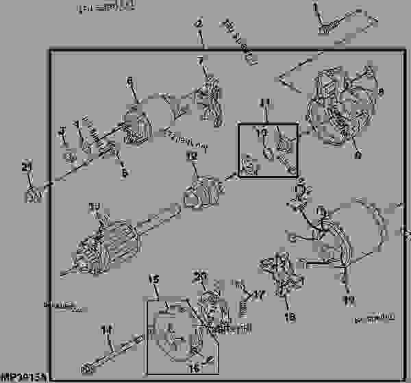 John Deere Gator 625i Parts Diagram