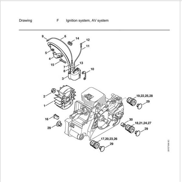 Stihl Chainsaw Ms171 Parts Diagram