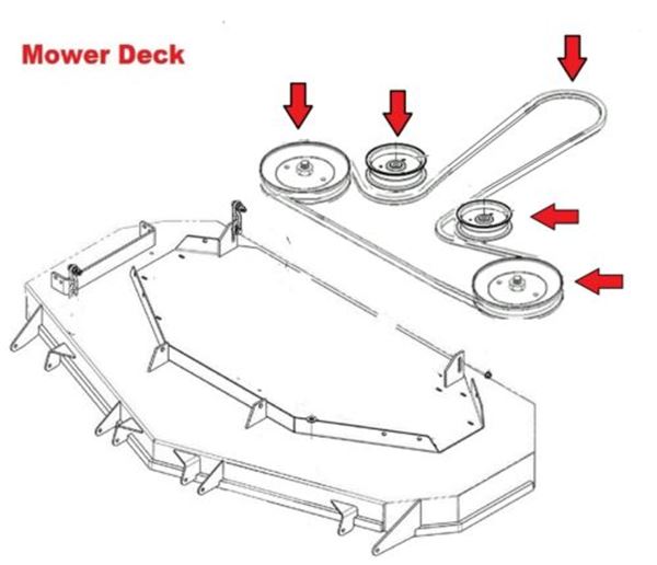 Husqvarna Yth18542 Deck Diagram