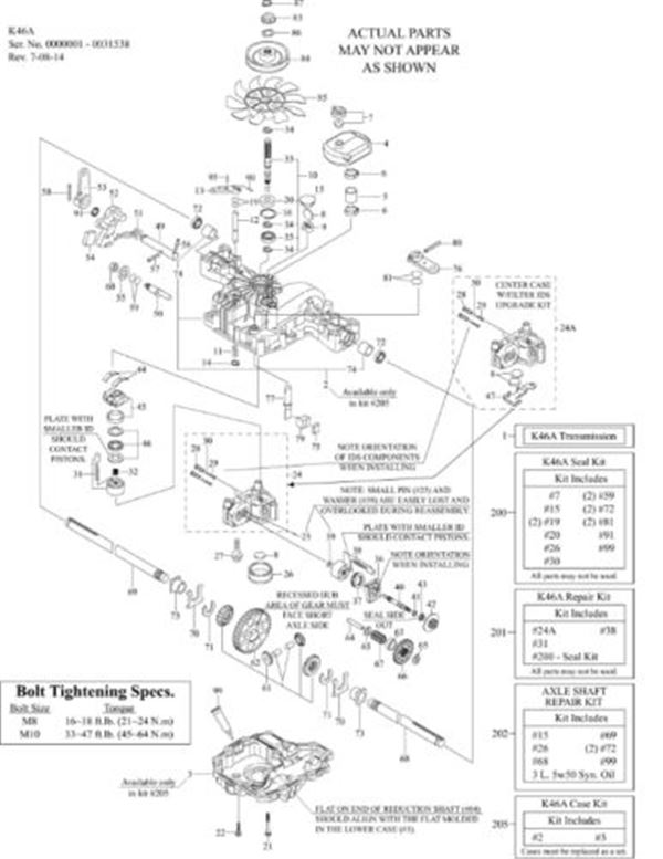 Tuff Torq K51 Parts Diagram