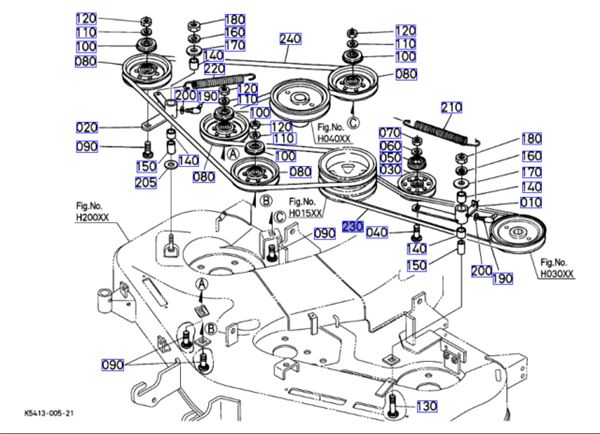 Kubota Tg Belt Diagram