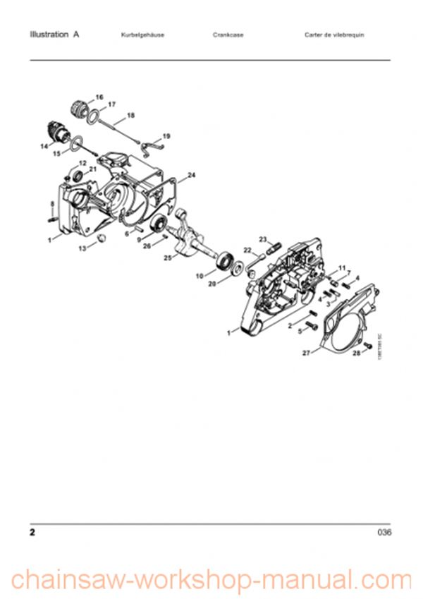 Stihl Pro Parts Diagram