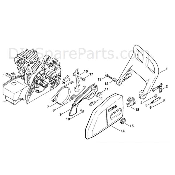 Parts Diagram For Stihl 025 Chainsaw