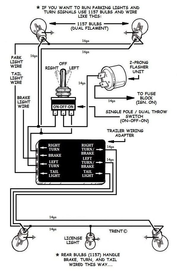 Tail Lights Wiring Diagram